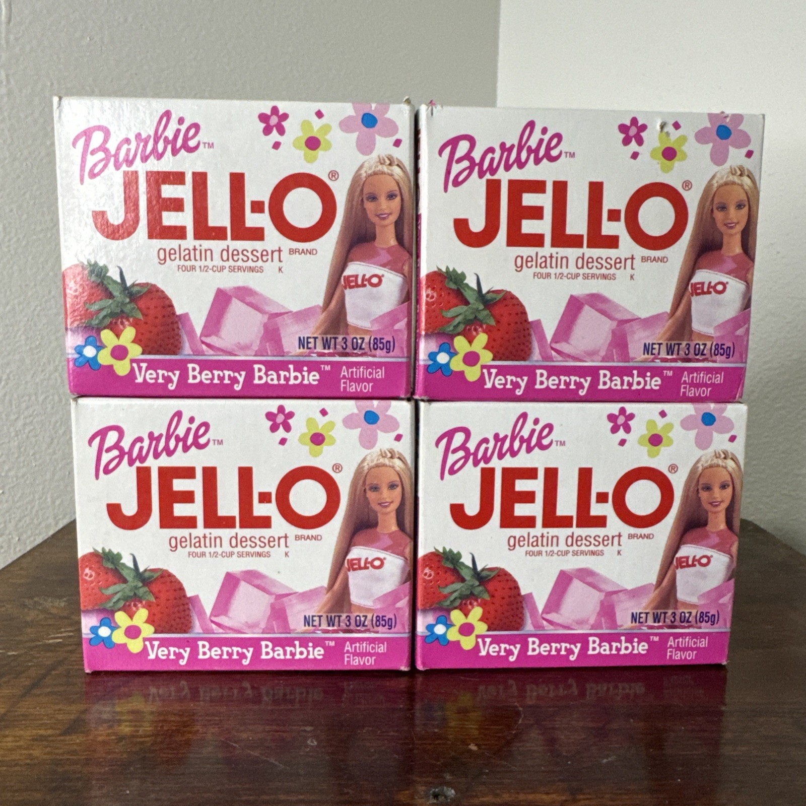 Vintage Barbie JELL-O Gelatin Dessert Very Berry Collectible FOR DISPLAY ONLY