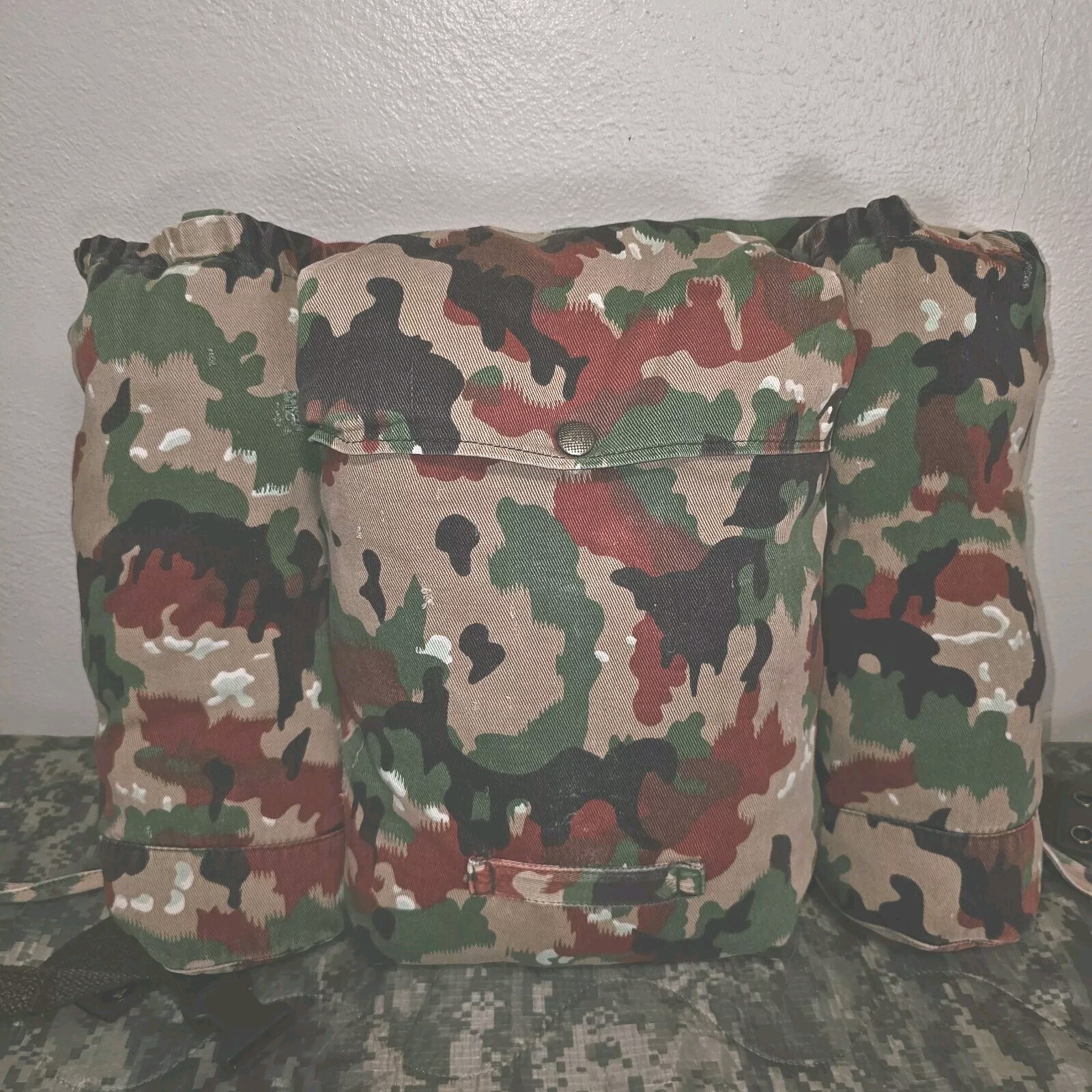 Genuine Swiss Army M70 Alpenflage Camo Rucksack 
