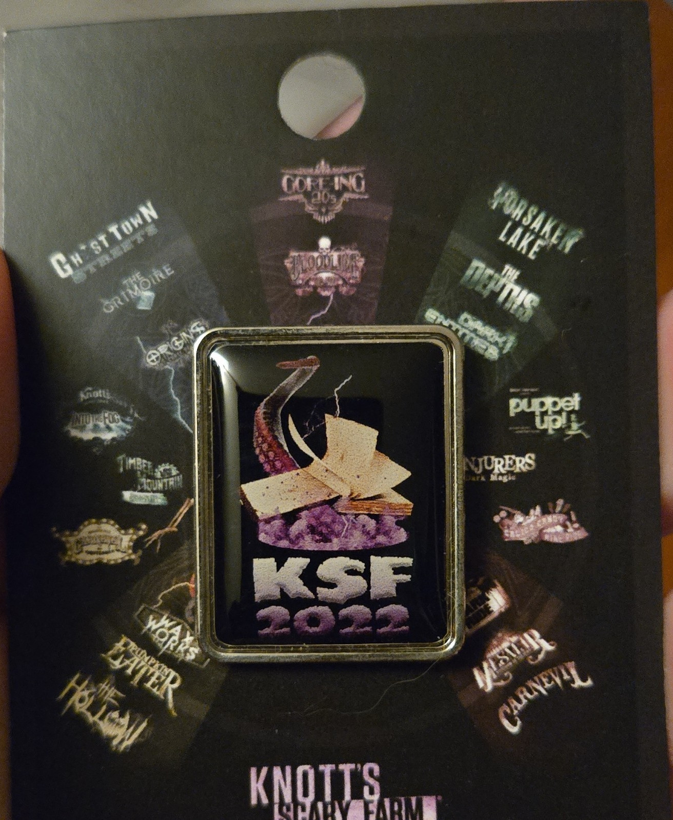 Knott's Scary Farm 2022 Collectible Pin Amusement Parks Theme