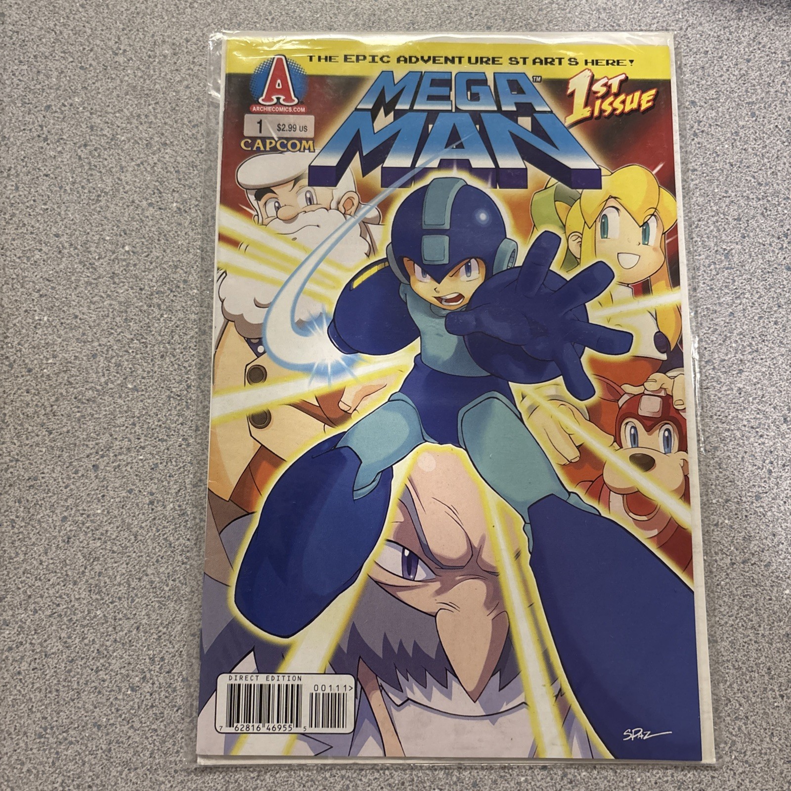 MEGA MAN #1 NM 1st PRINT EPIC ADVENTURE CAPCOM ARCHIE COMICS 2011 NM 🔥 MEGA MAN #1 NM 1st PRINT EPIC ADVENTURE CAPCOM ARCHIE COMICS 2011 NM 🔥