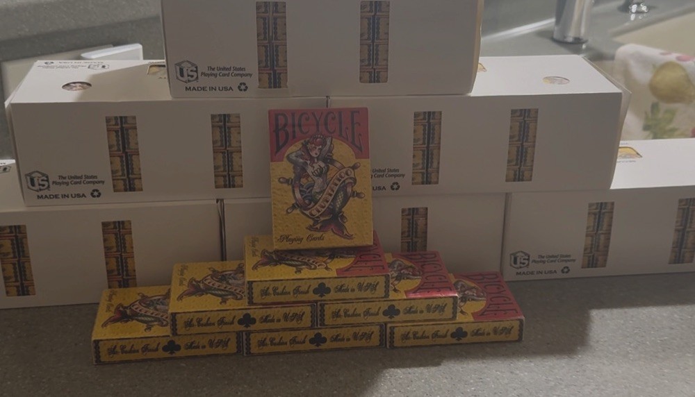Bicycle Club Tattoo V1 Brick 12 Decks Factory Box Sealed