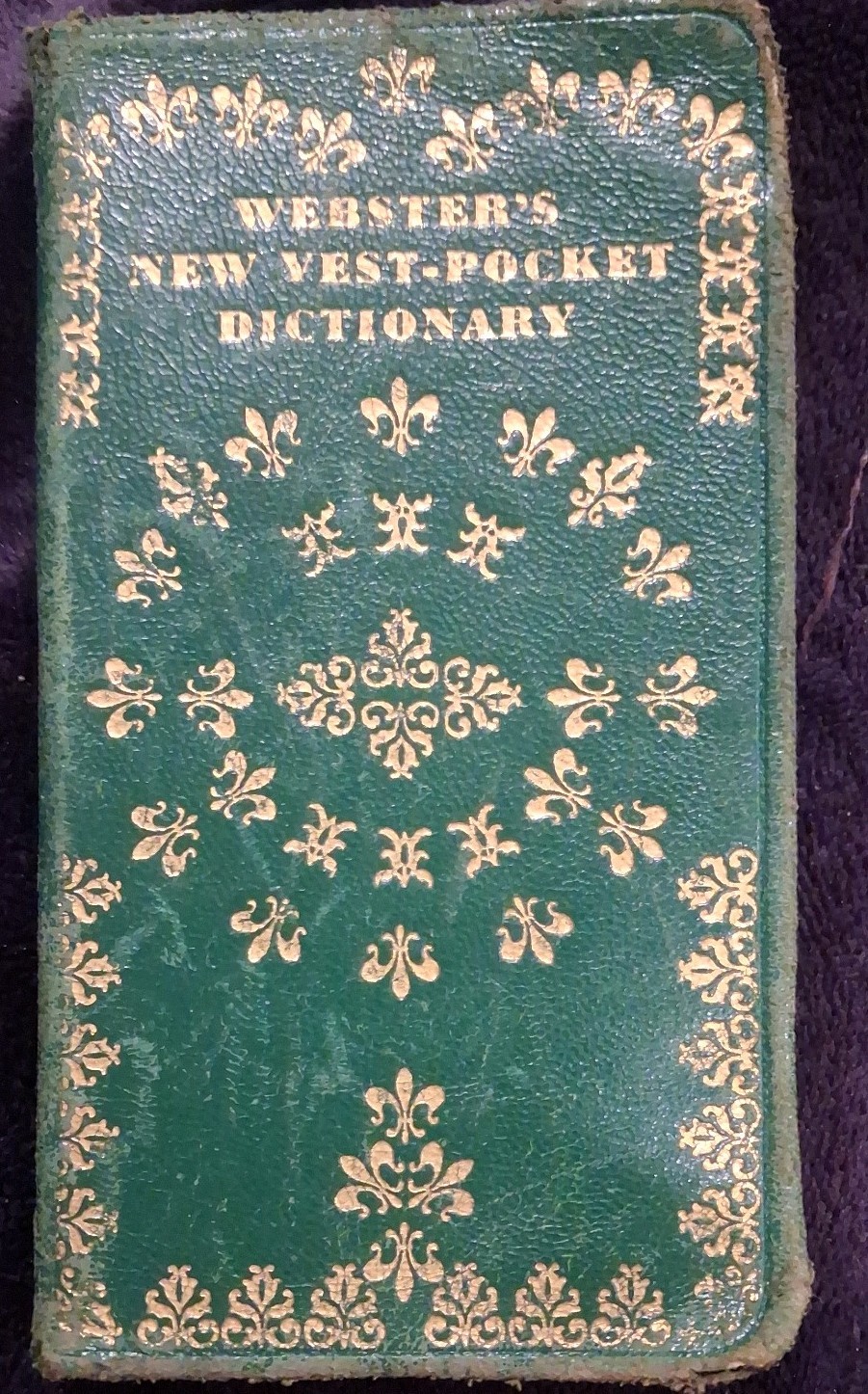 Vintage 1951 Webster New Vest-Pocket Dictionary Wilcox & Follett Vintage 1951 Webster New Vest-Pocket Dictionary Wilcox & Follett