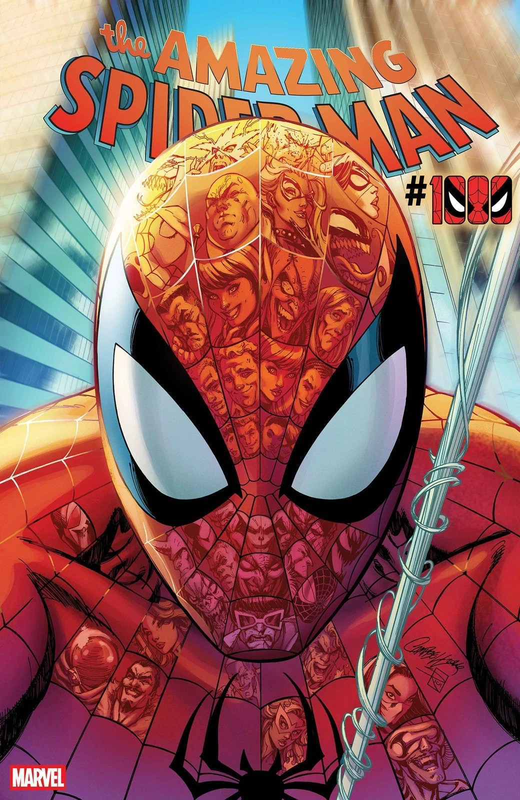Amazing Spider-Man 1000 - J Scott Campbell variant cover Amazing Spider-Man 1000 - J Scott Campbell variant cover
