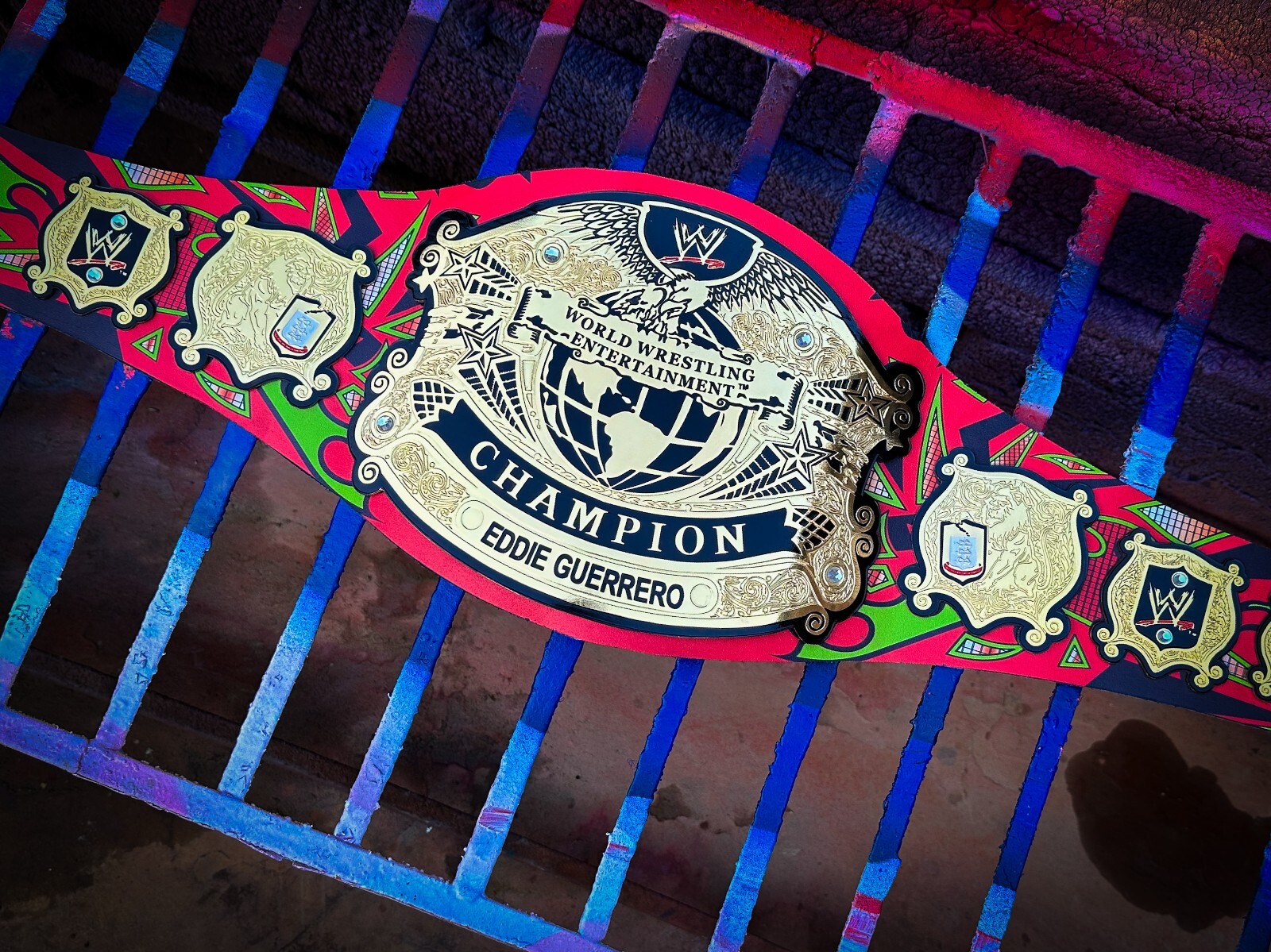 Eddie Guerrero SIGNATURE SERIES Undisputed V2 Championship Belt 2MM & 4MM Brass 