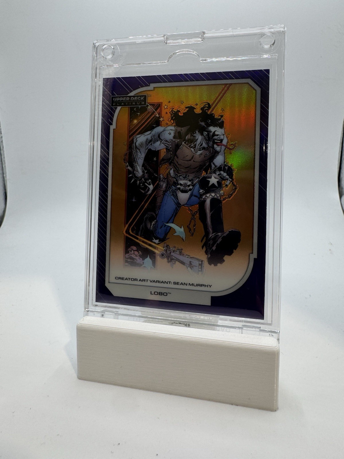 2026 Upper Deck Platinum DC Comics Lobo 1:1200 Creator Art Variant Purple #7 2026 Upper Deck Platinum DC Comics Lobo 1:1200 Creator Art Variant Purple #7