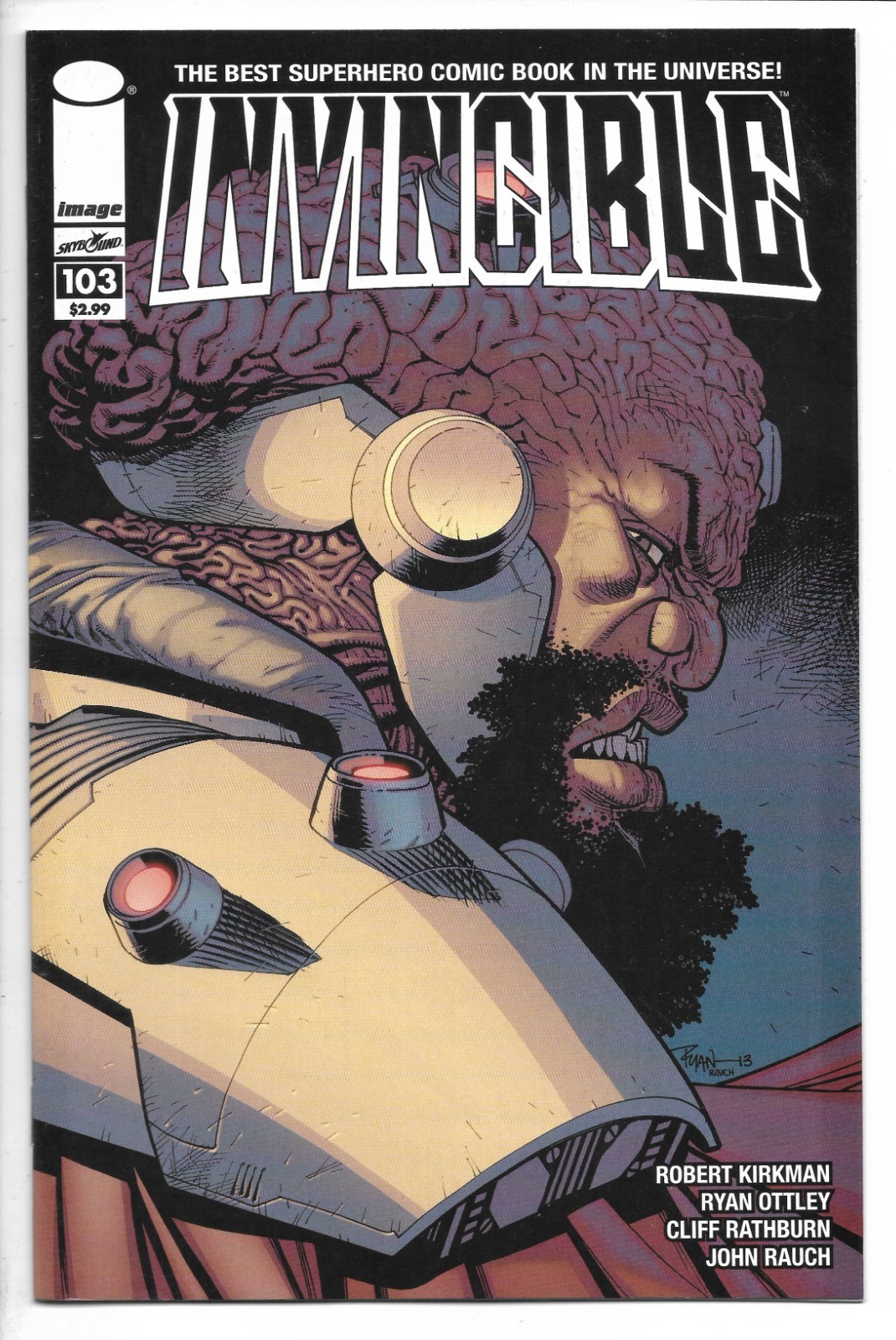 Invincible # 103 / Robert Kirkman / Angstrom Levy / Image Comics / 2013