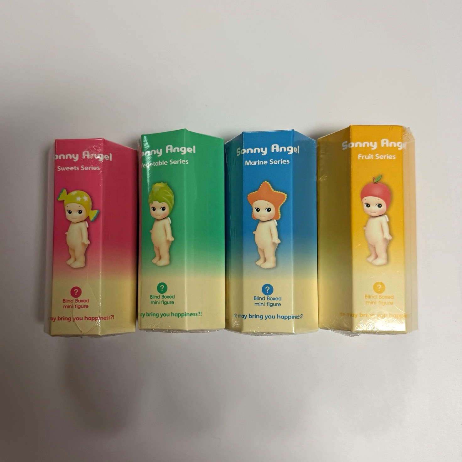 Sonny Angel Blind Box Mini Figures Lot of 4 - Sweets, Marine, Fruit, Veg Sonny Angel Blind Box Mini Figures Lot of 4 - Sweets, Marine, Fruit, Veg