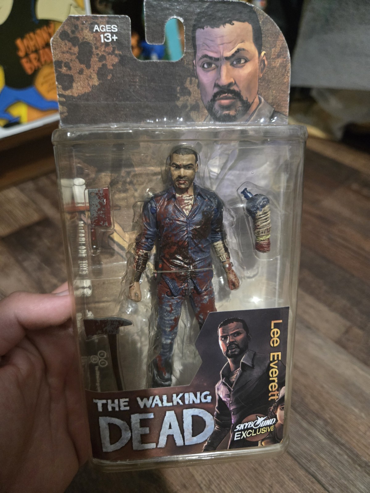 The Walking Dead Game Lee Everett Action Figure Skybound Series