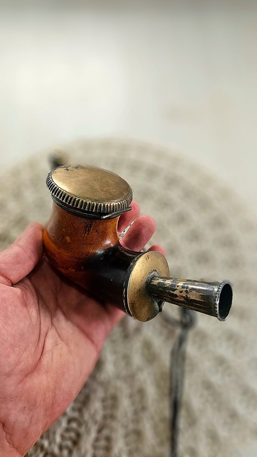 Smoking pipe from XIX century rare vintage - SHIP ONLY IN EUROPE Smoking pipe from XIX century rare vintage - SHIP ONLY IN EUROPE