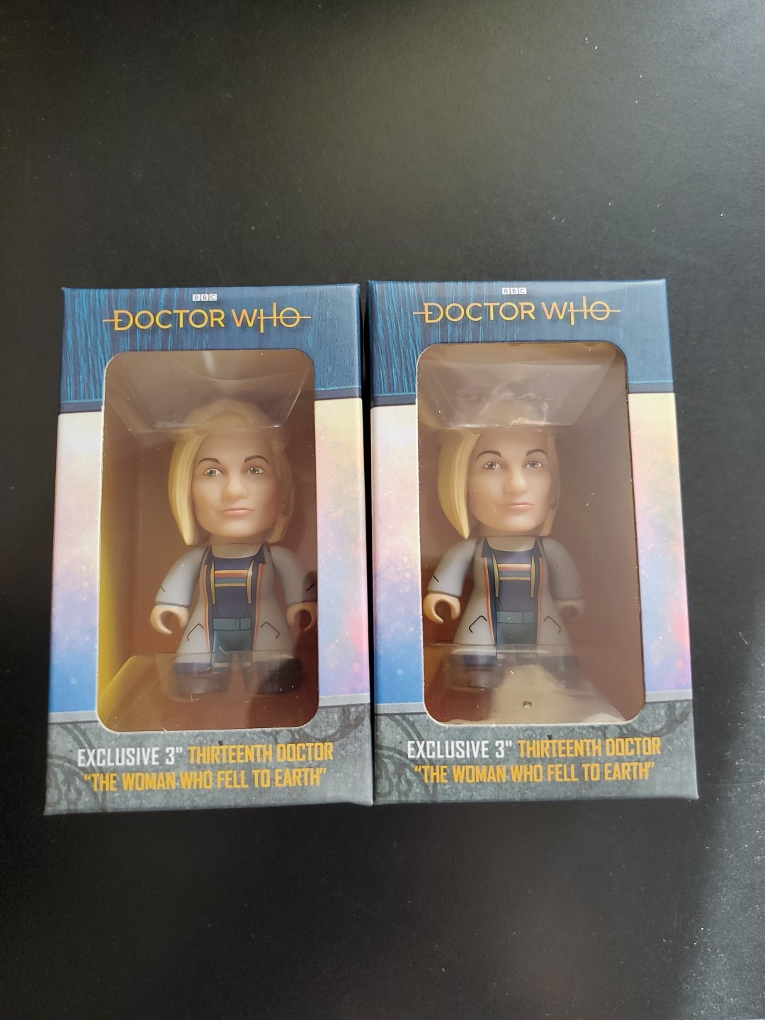 2X Titans 13th Dr Doctor Who SDCC 2019 Thirteenth  3” Limited Edition Figure