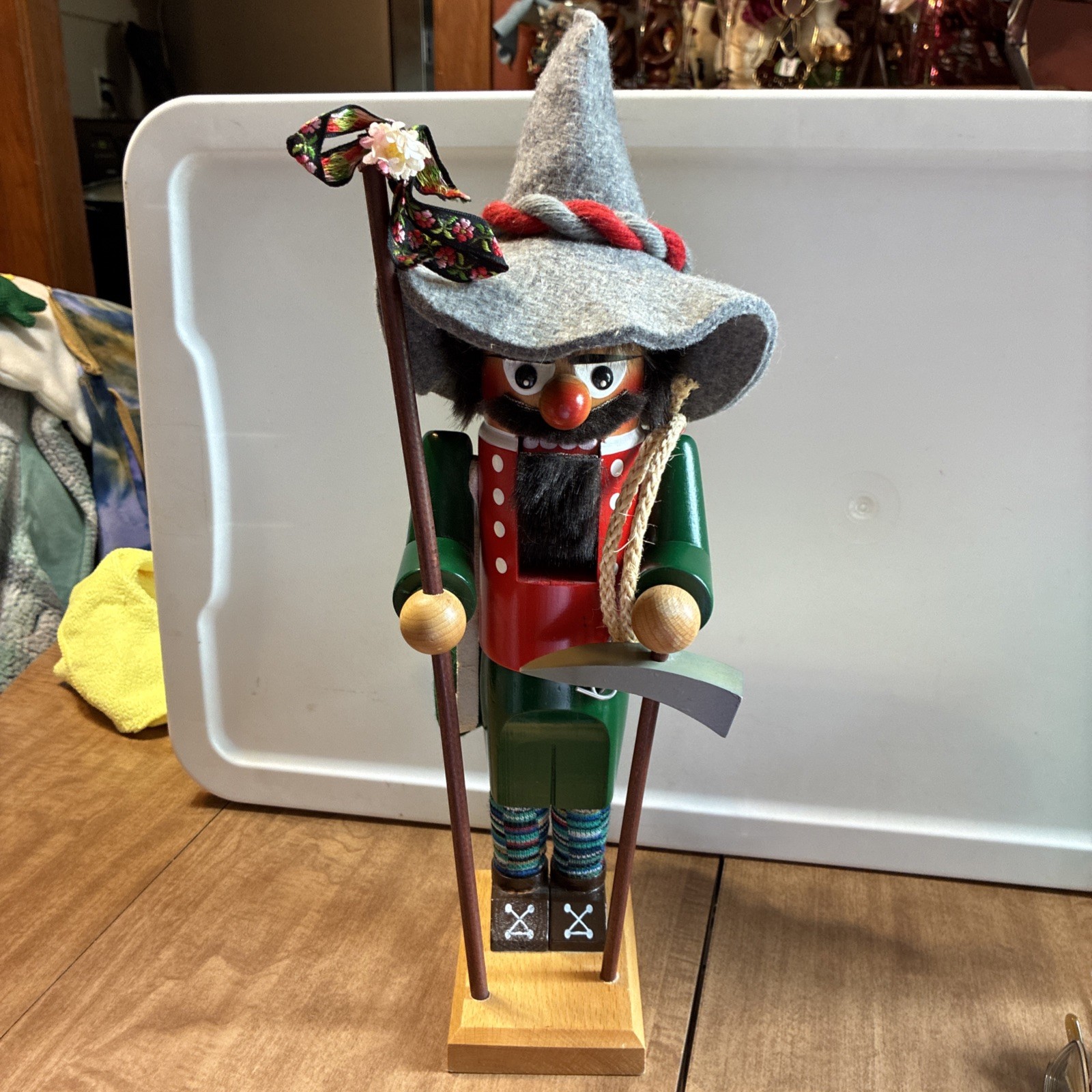 Vintage Steinbach Nutcracker - Mountain Climber - 17” Tall