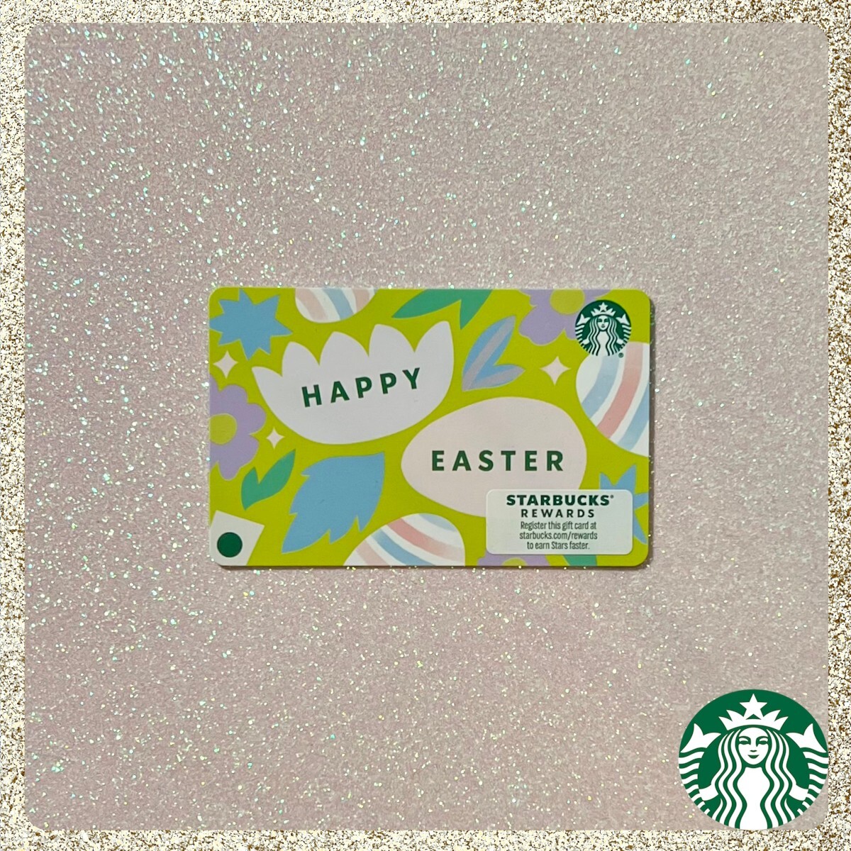 🥚 2024 Starbucks Happy Easter Eggs Gift Card w/ Mag Strip MINT