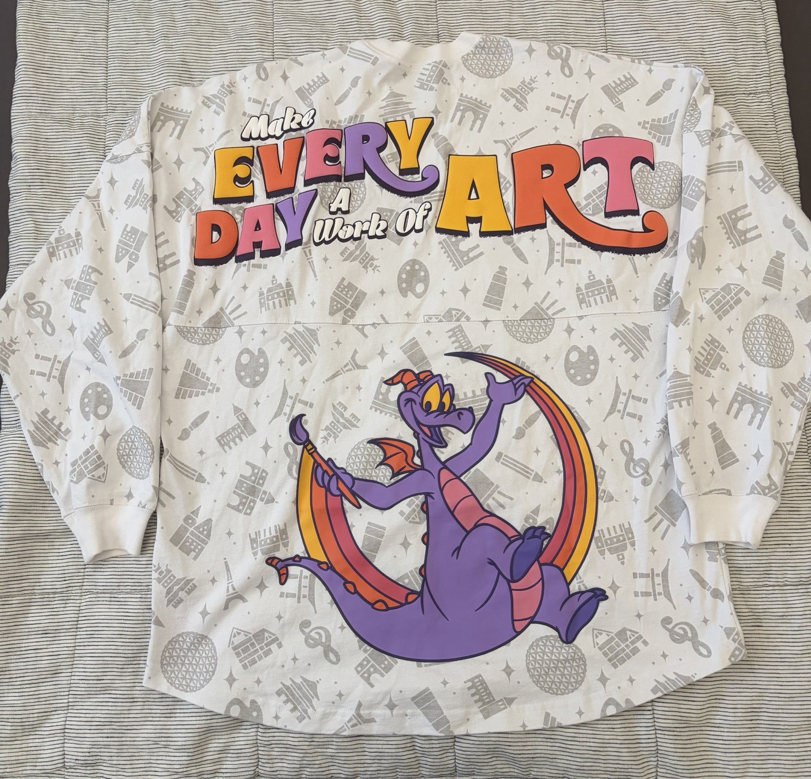 RARE 2024 Disney Parks EPCOT Festival of the Arts Figment Spirit Jersey - Large