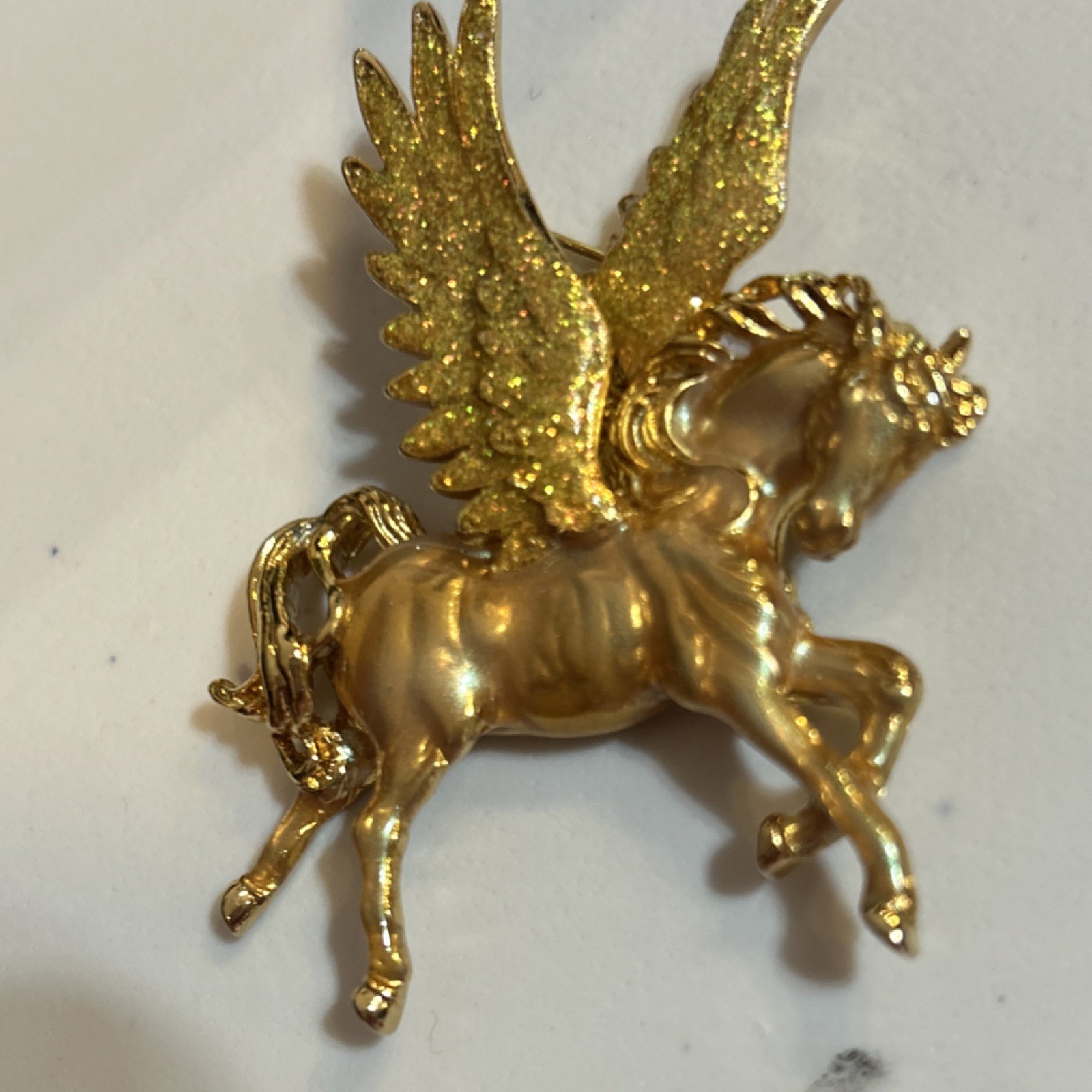Kirk’s Folly Gold brooch-RARE 