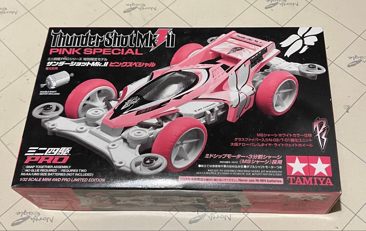 Tamiya Mini 4WD PRO Thundershot Mk.II Pink Special Special Limited Model