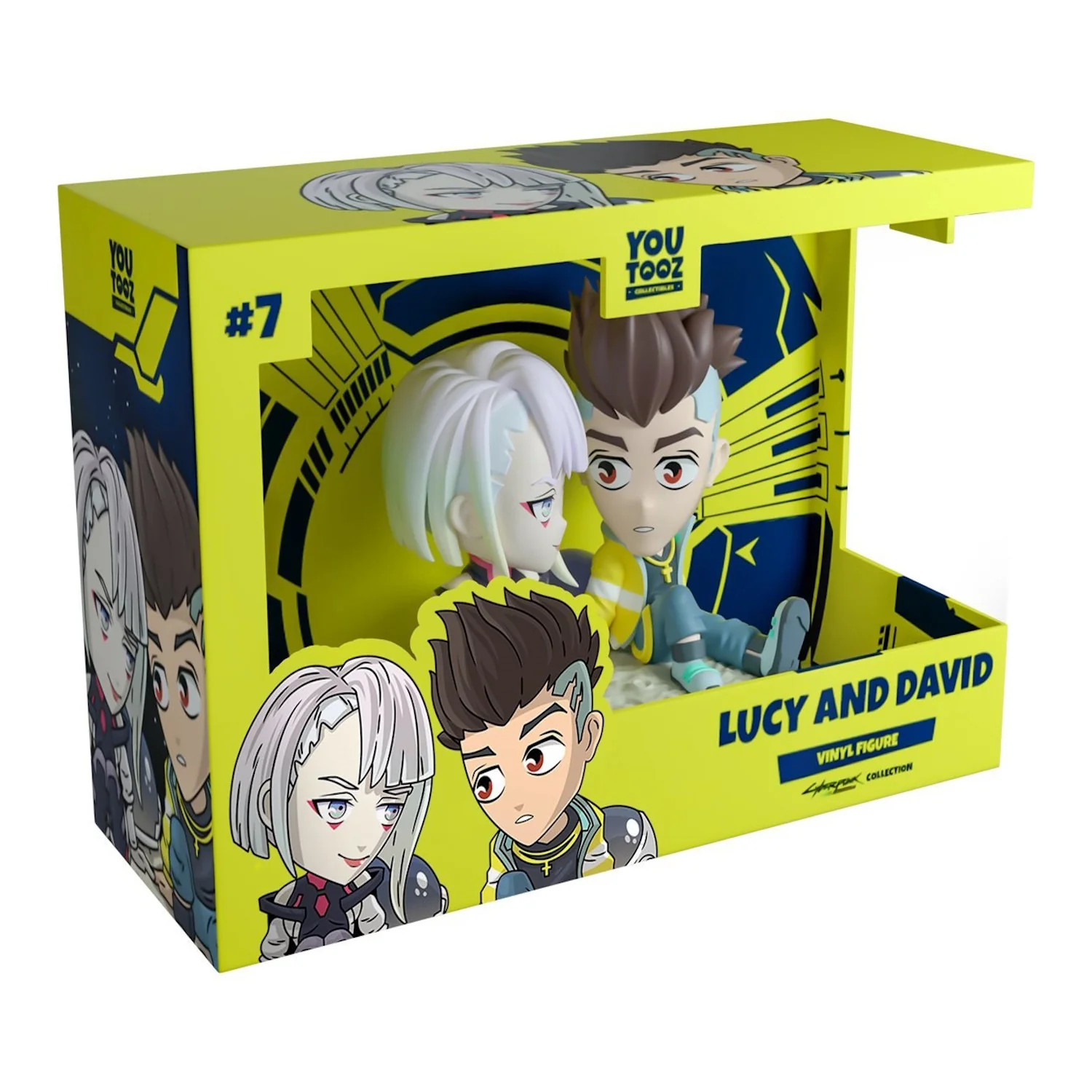 Youtooz Cyberpunk Edgerunners: Lucy and David Vinyl Figure #7 Youtooz Cyberpunk Edgerunners: Lucy and David Vinyl Figure #7