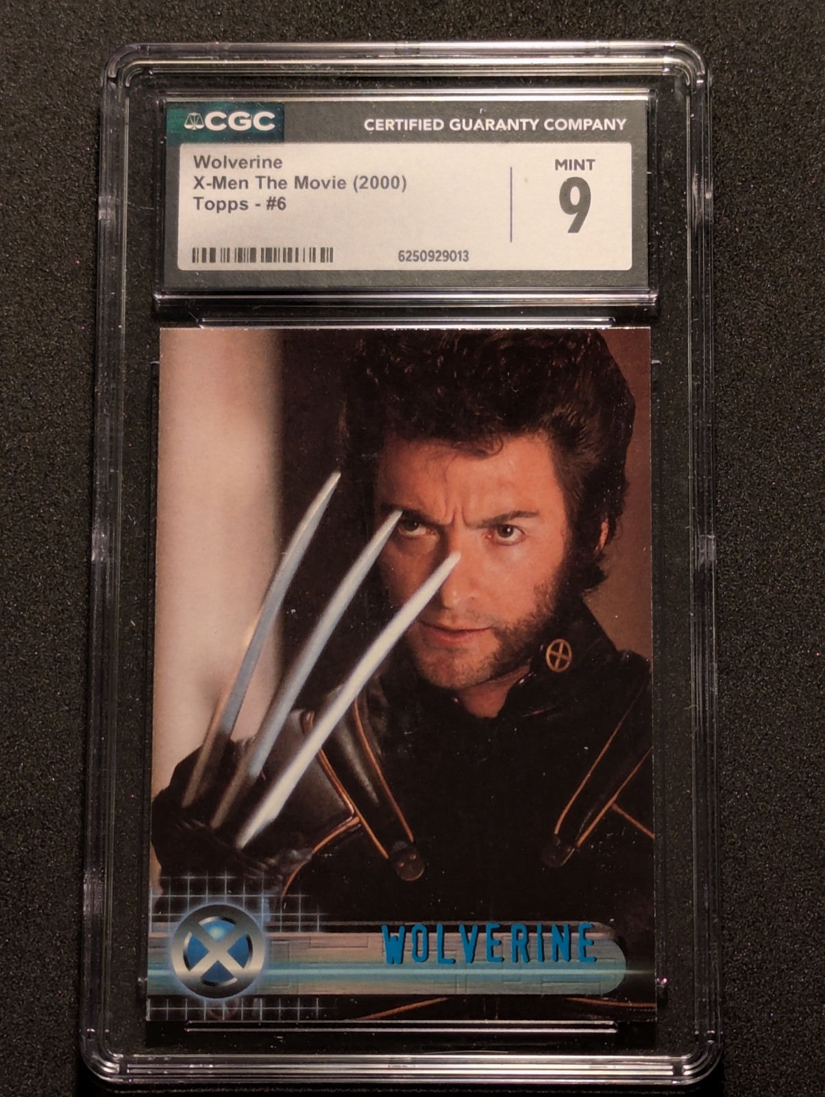 2000 Topps Wolverine Card #6 CGC  MINT 9