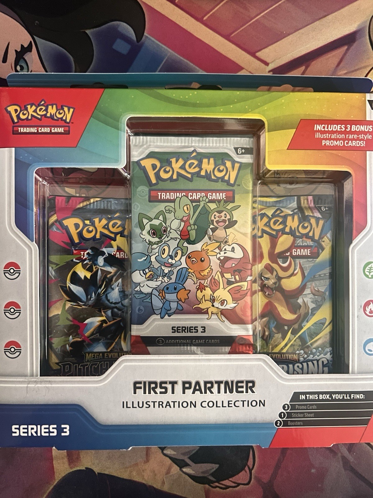 Pokemon Sealed First Partner Illustration Collection (Series 3) (NEW SEALED)