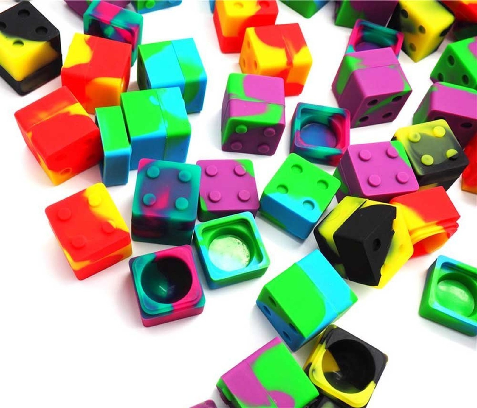Gentcy 11ml 10Pcs Silicone Container Concentrate Storage Square Silicone Jar ... Gentcy 11ml 10Pcs Silicone Container Concentrate Storage Square Silicone Jar ...