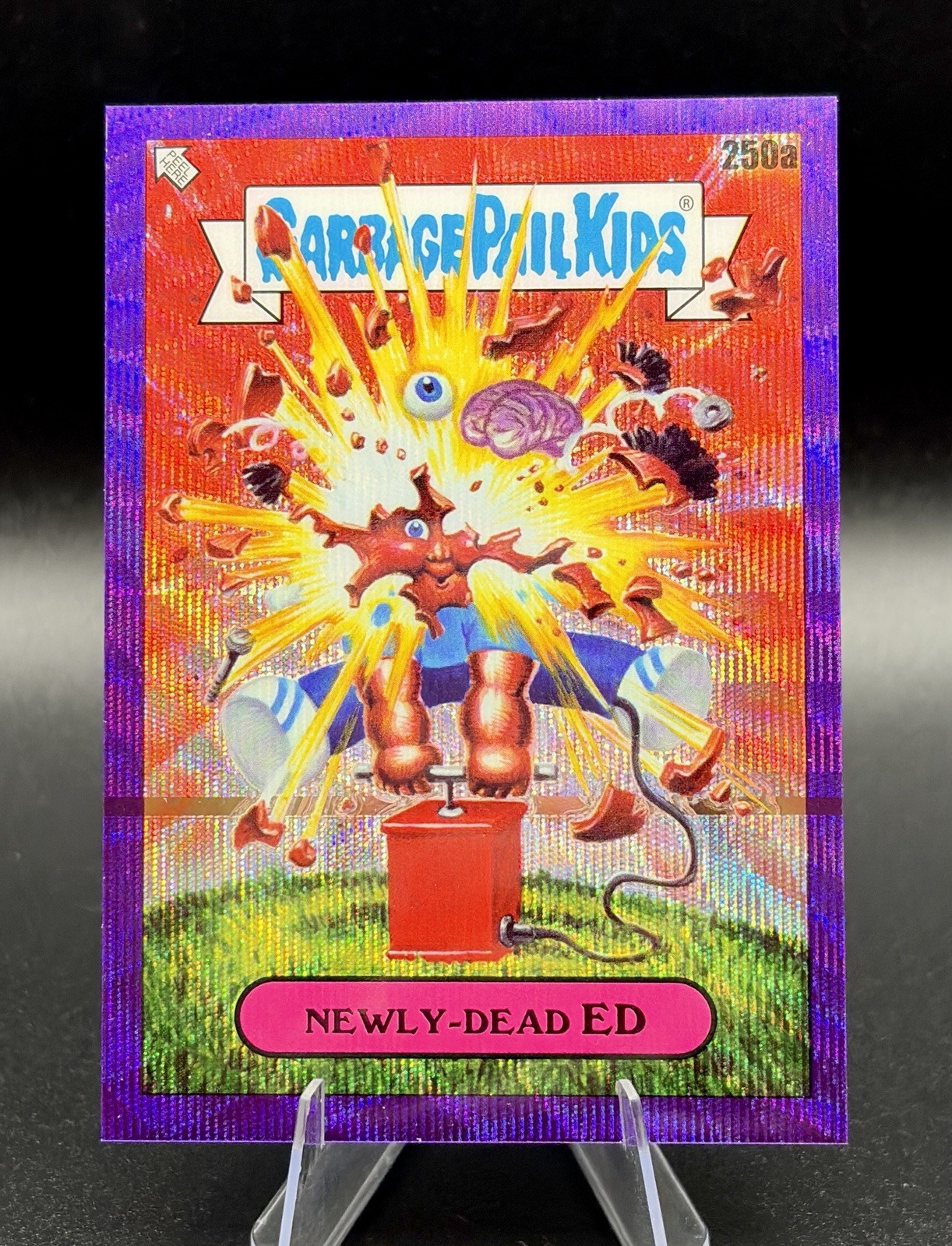 Newly-Dead ED 078/250 Purple Refractor 2023 Topps Chrome GPK #250a Newly-Dead ED 078/250 Purple Refractor 2023 Topps Chrome GPK #250a
