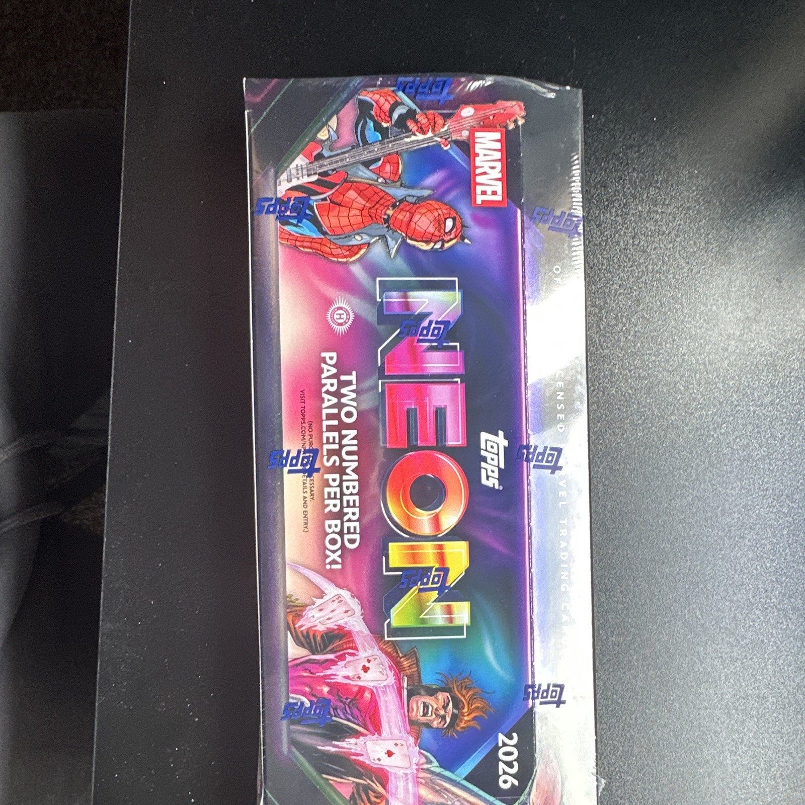 Topps 2026 Marvel Neon Hobby Box New Factory Sealed