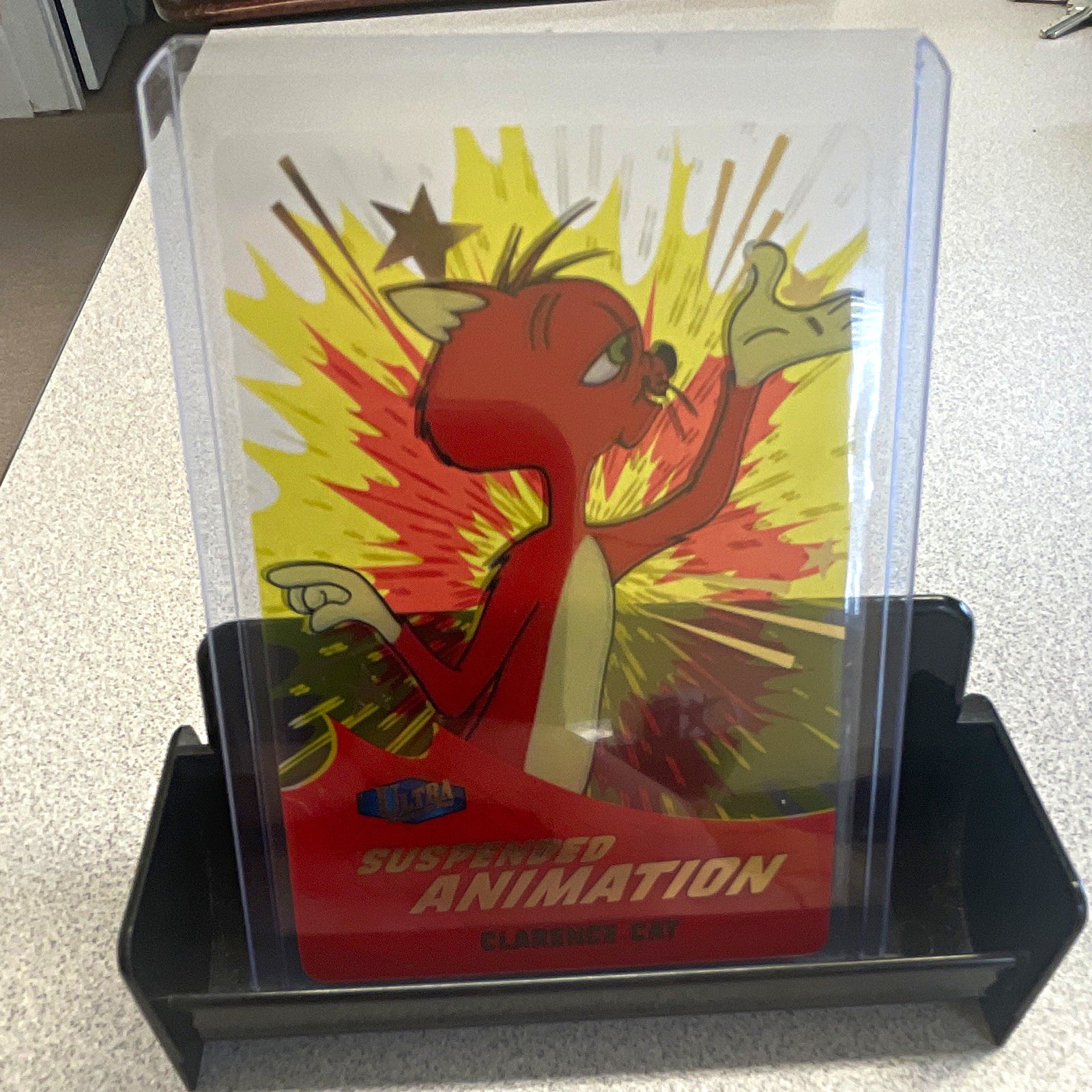 2024 Fleer Retro Looney Tunes Clarence Cat SA-22 Suspended Animation Rare