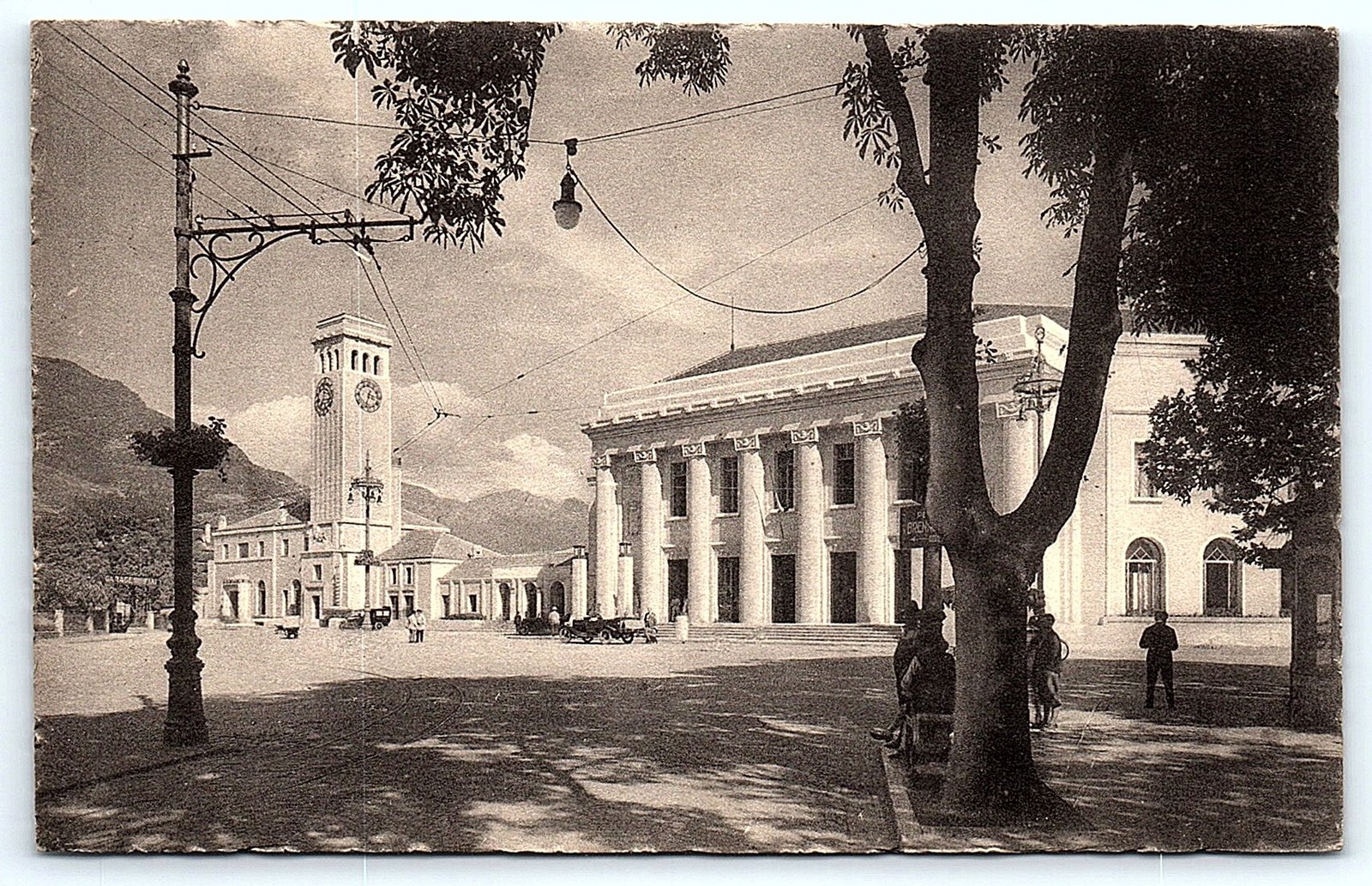 Bolzano New Station Postcard 1905 sent to USA
