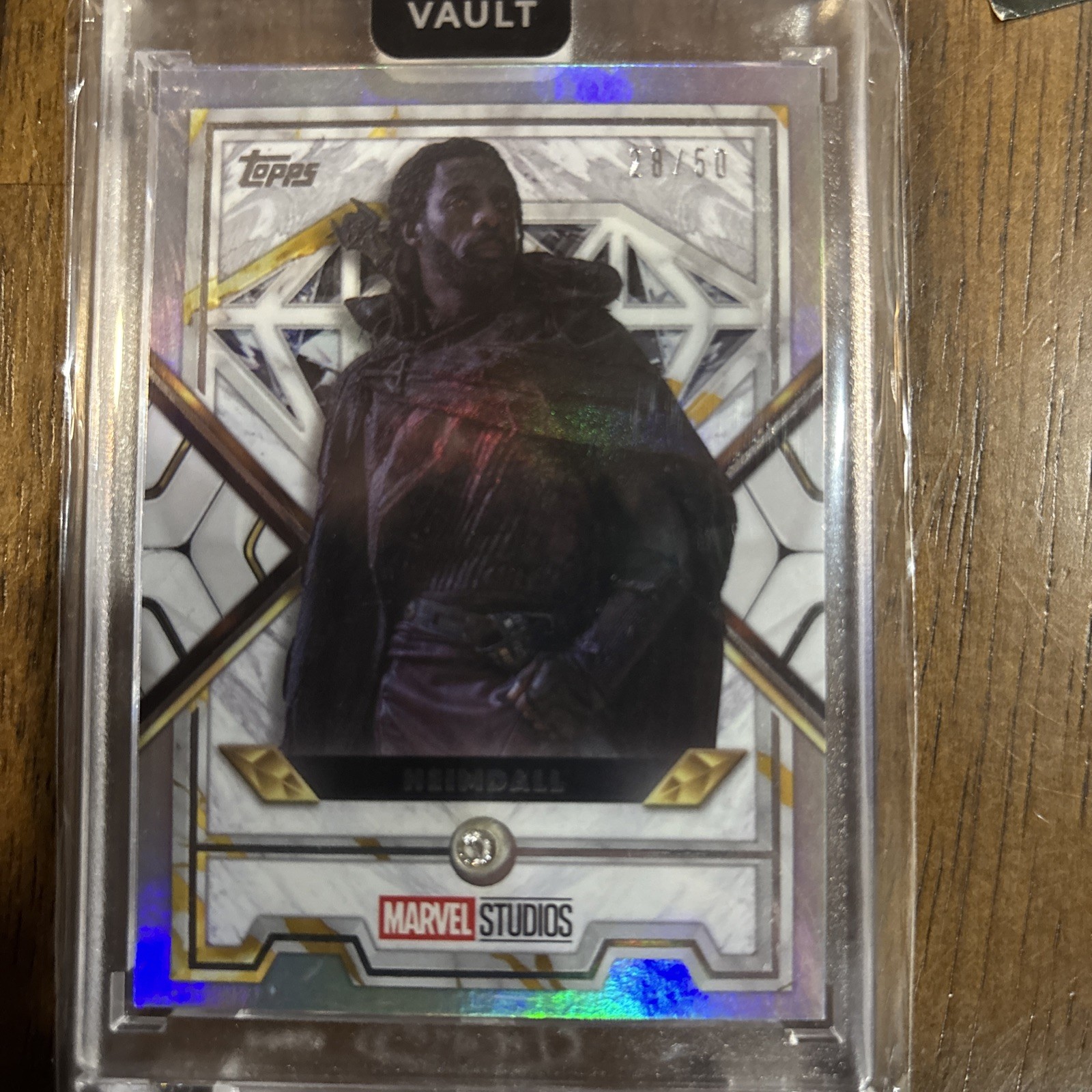 2026 topps marvel vault Heimdall Md-31 Diamond /50 Encased Thor Ragnarok 2026 topps marvel vault Heimdall Md-31 Diamond /50 Encased Thor Ragnarok