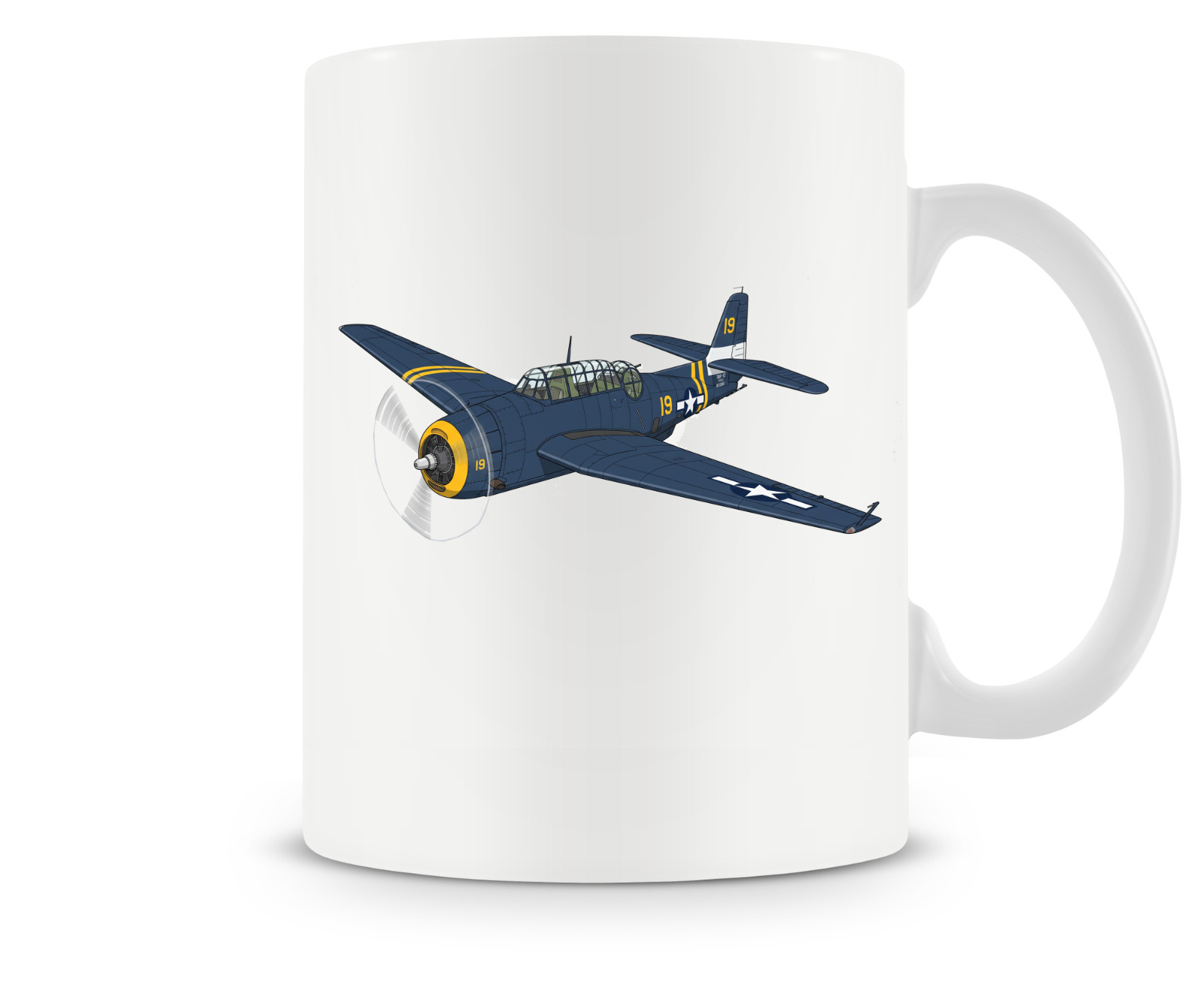 Grumman TBF Avenger Ceramic Coffee Mug - 15oz. Grumman TBF Avenger Ceramic Coffee Mug - 15oz.