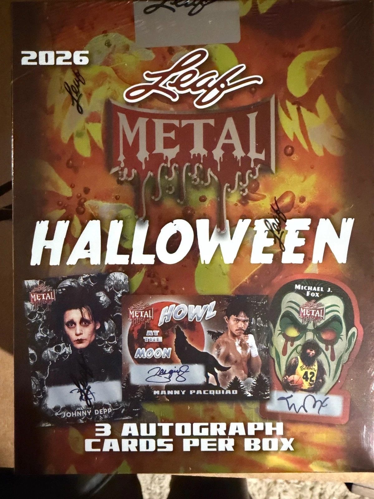 2026 Leaf Metal Halloween Factory Sealed Hobby Box 2026 Leaf Metal Halloween Factory Sealed Hobby Box