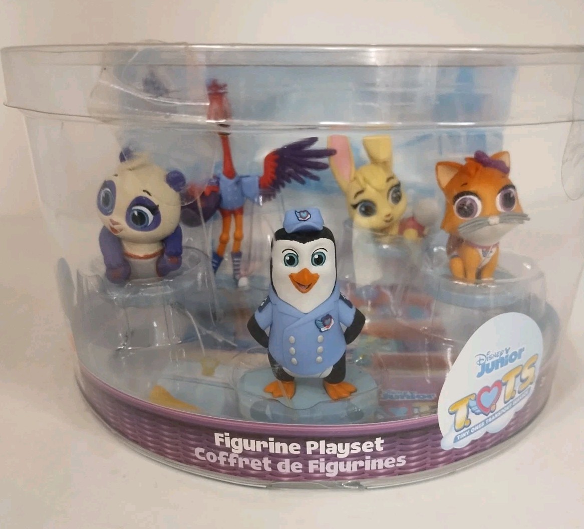 Disney Junior T.O.T.S. figure playset NEW IN PACKAGE TOTS Birthday Toy Fun rare