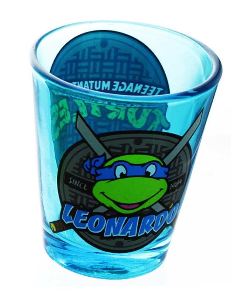Teenage Mutant Ninja Turtles Blue Leonardo Shot Glass