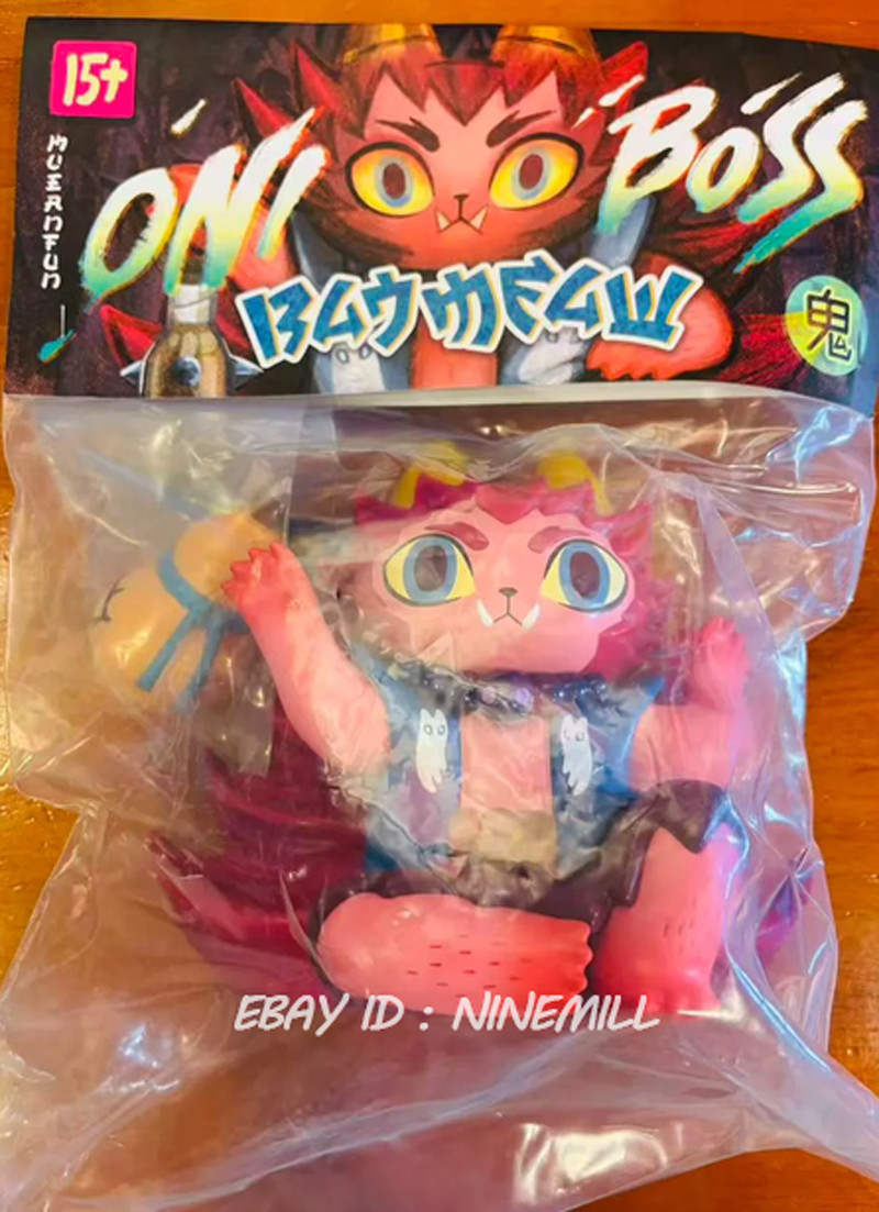 UNBOX BADMEAW ONI-BOSS Guiwang Sofubi Limited Edition Tidal Current Collection