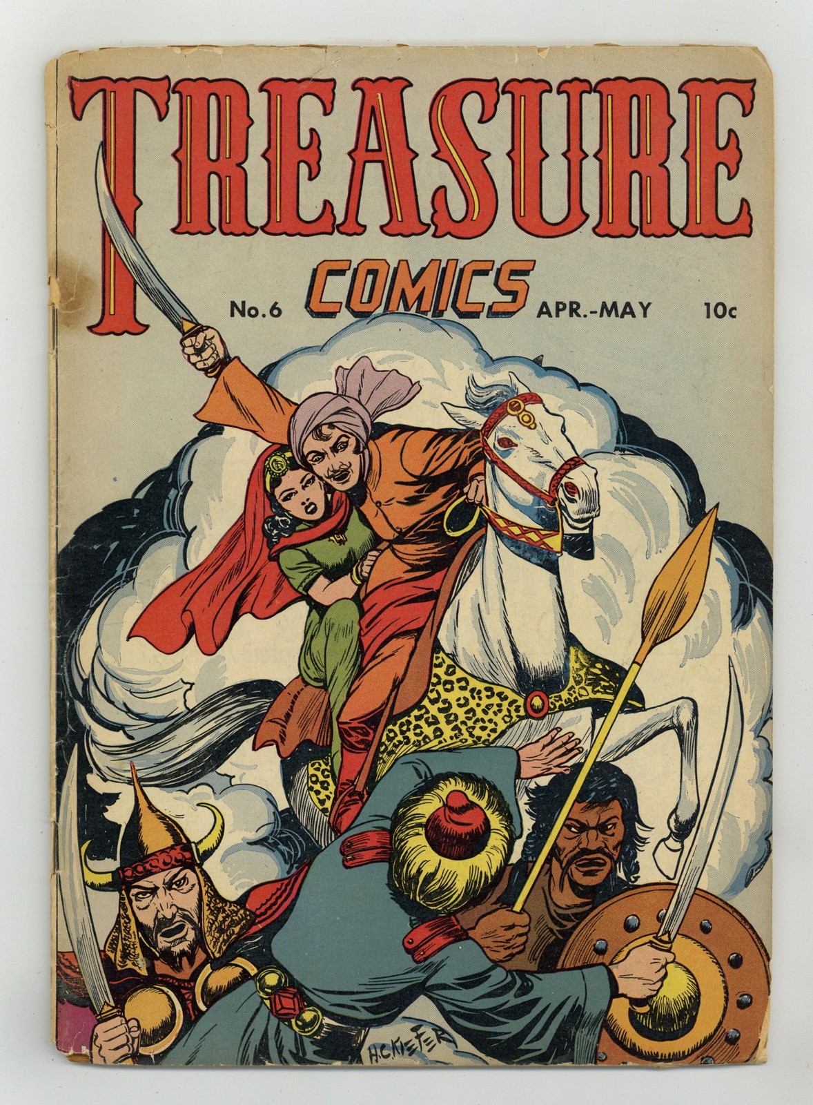Treasure Comics #6 GD 2.0 1946