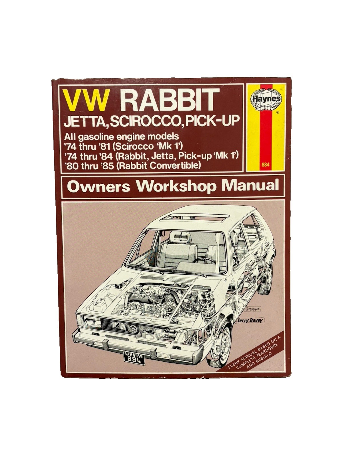 Haynes VW Volkswagen Rabbit Jetta Scirocco Pick-Up 1974-1985 Workshop Manual Haynes VW Volkswagen Rabbit Jetta Scirocco Pick-Up 1974-1985 Workshop Manual