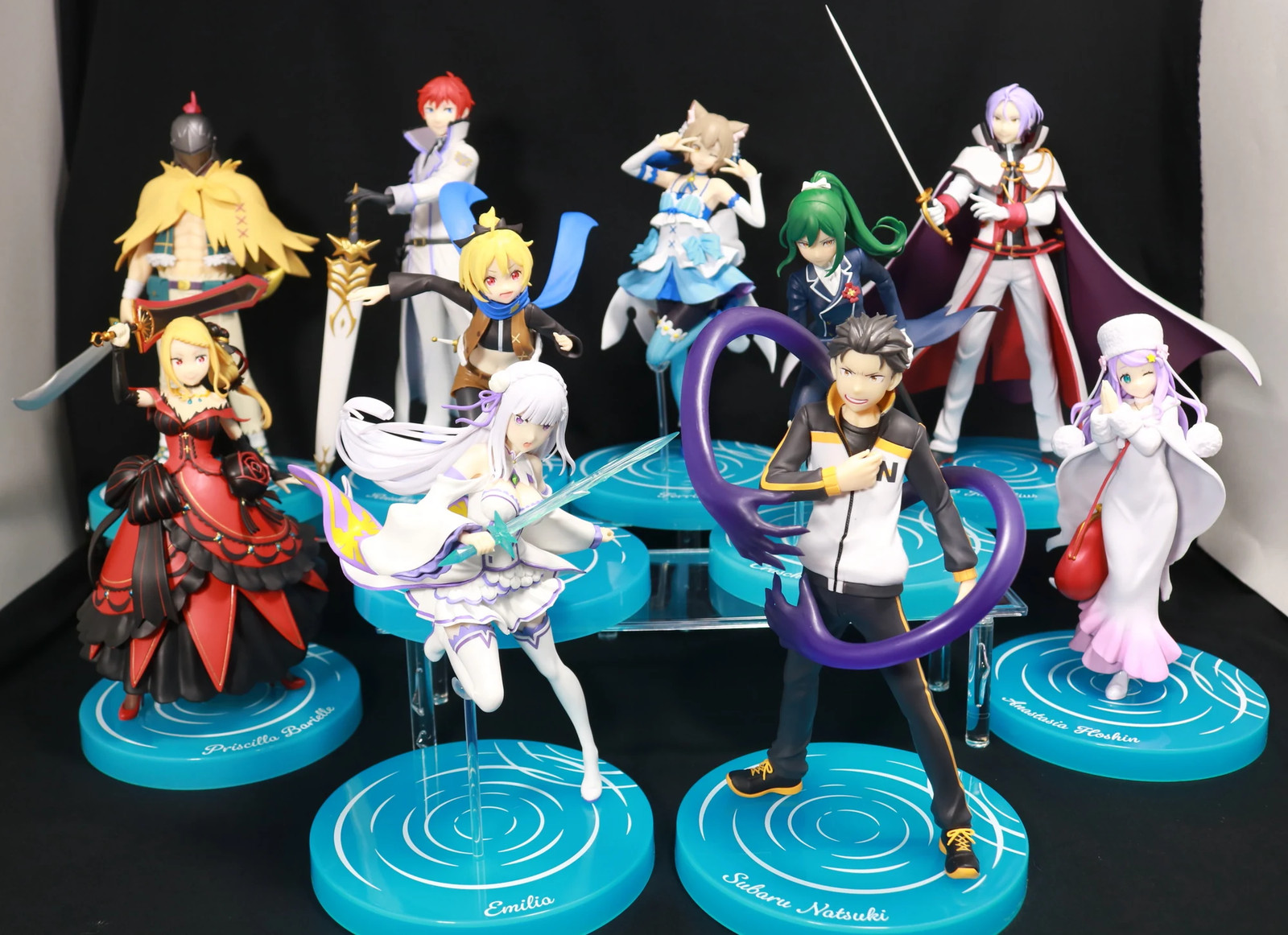 [No-Box] Re:ZERO Figure Julius Subaru .. Royal Selection GIGO Complete SET 10