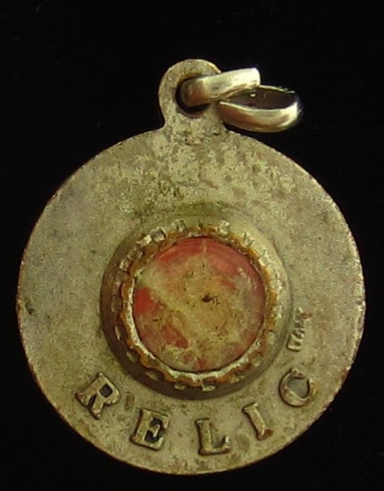 Vintage John Neumann Medal Relic Religious Holy Catholic Petite Medal Small Size