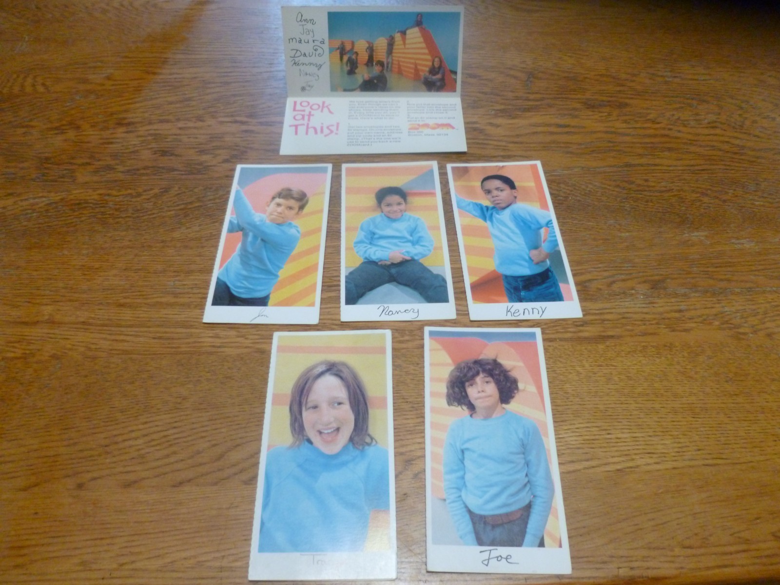 Rare ZOOM WGBH Boston #1 Mail-In Post Card Rare ZOOM WGBH Boston #1 Mail-In Post Card