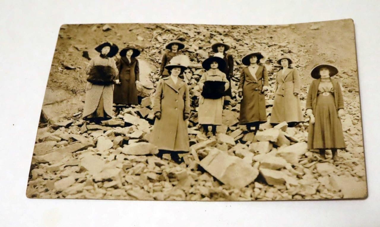 c1915 RPPC Pennsylvania Suffragettes Women Group Photo Postcard Suffrage Era