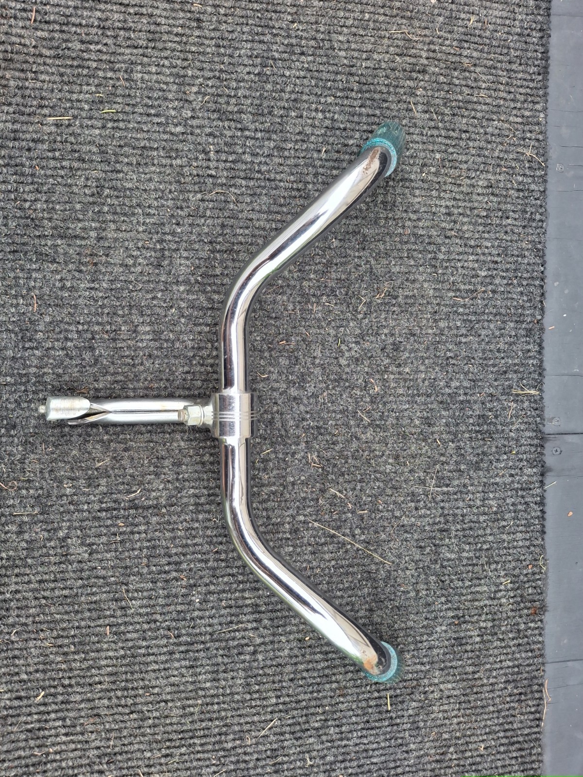 1981 Schwinn Stingray Bantom Handle Bars Grips +gooseneck Vintage Muscle Bike 1981 Schwinn Stingray Bantom Handle Bars Grips +gooseneck Vintage Muscle Bike