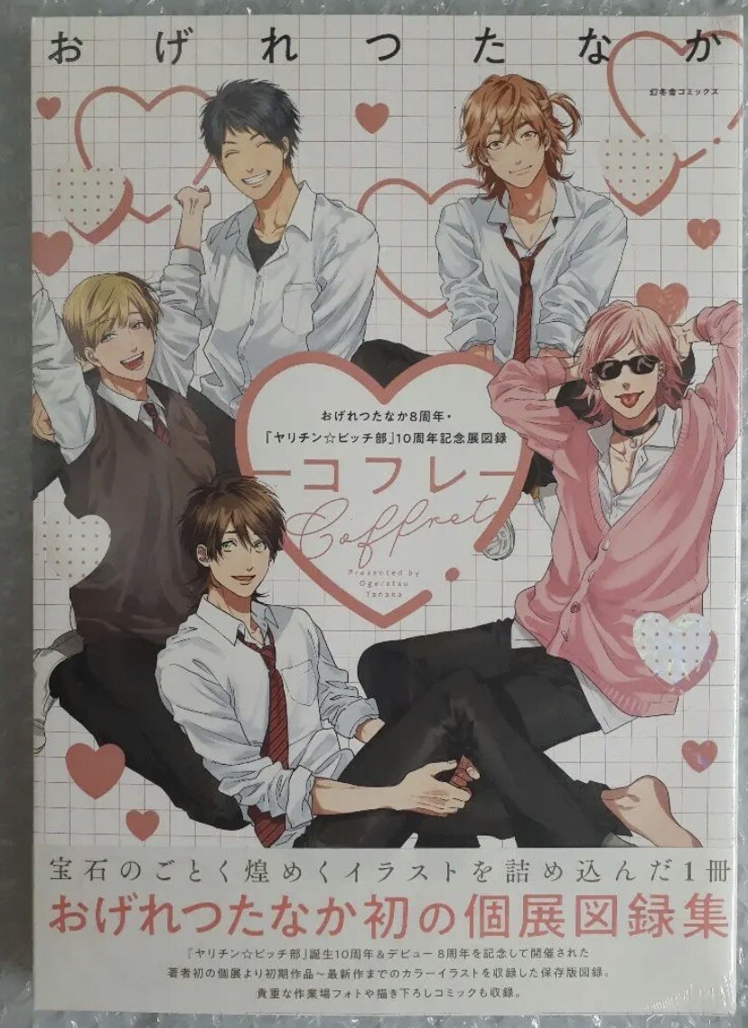 Ogeretsu Tanaka Illustration Book Coffret Yarichin Bitch Club Bu 10th Yaoi BL
