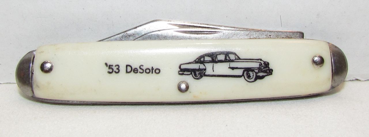 1953 DeSoto Automobile Pocket Knife