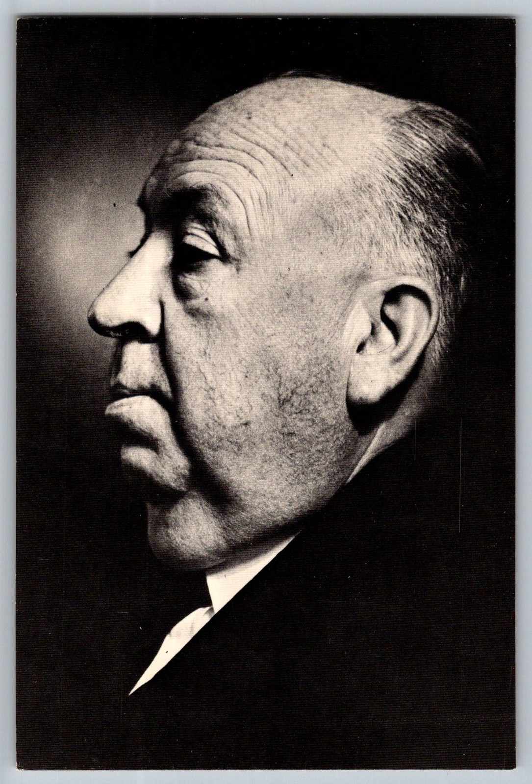 Postcard - Alfred Hitchcock, Hollywood 1965 Photograph By Roddy Mcdowall