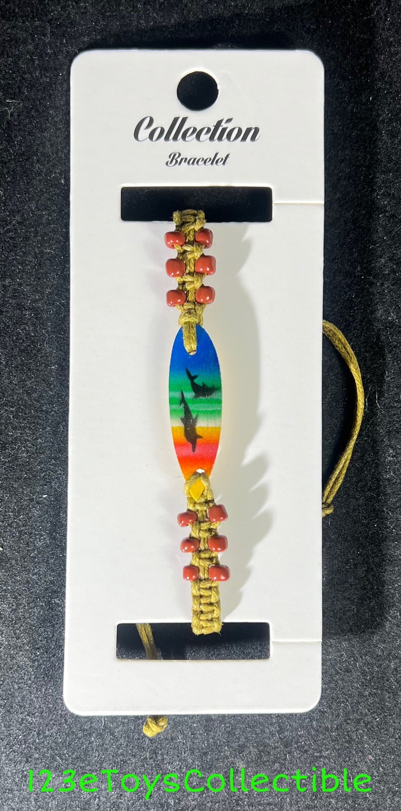 Hawaii surfboard necklace and bracelet.