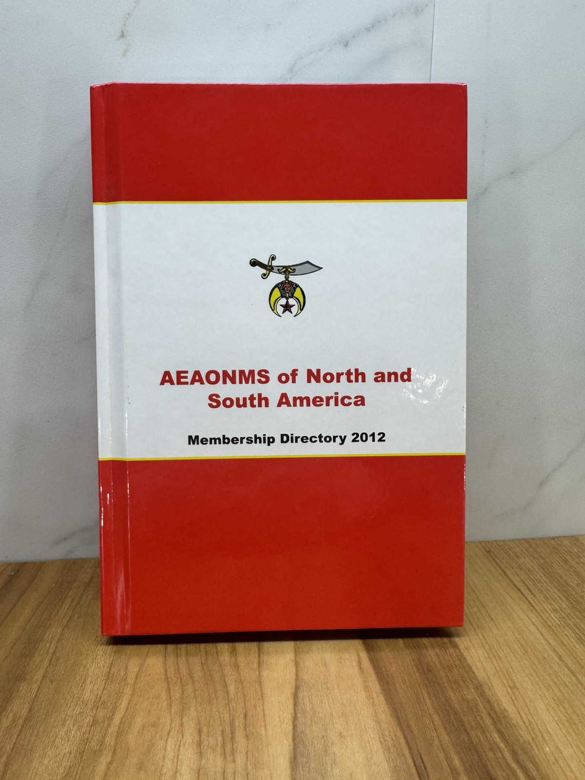 Rare AEAONMS Ancient Egyptian Arabic Order Noble Mystic Member Directory 2012 