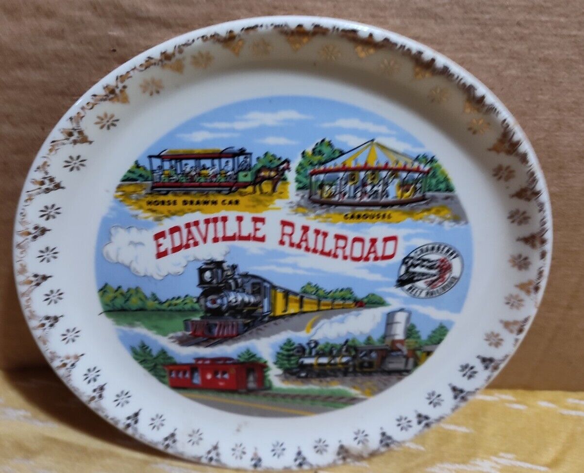 Edaville Railroad Collectable Plate