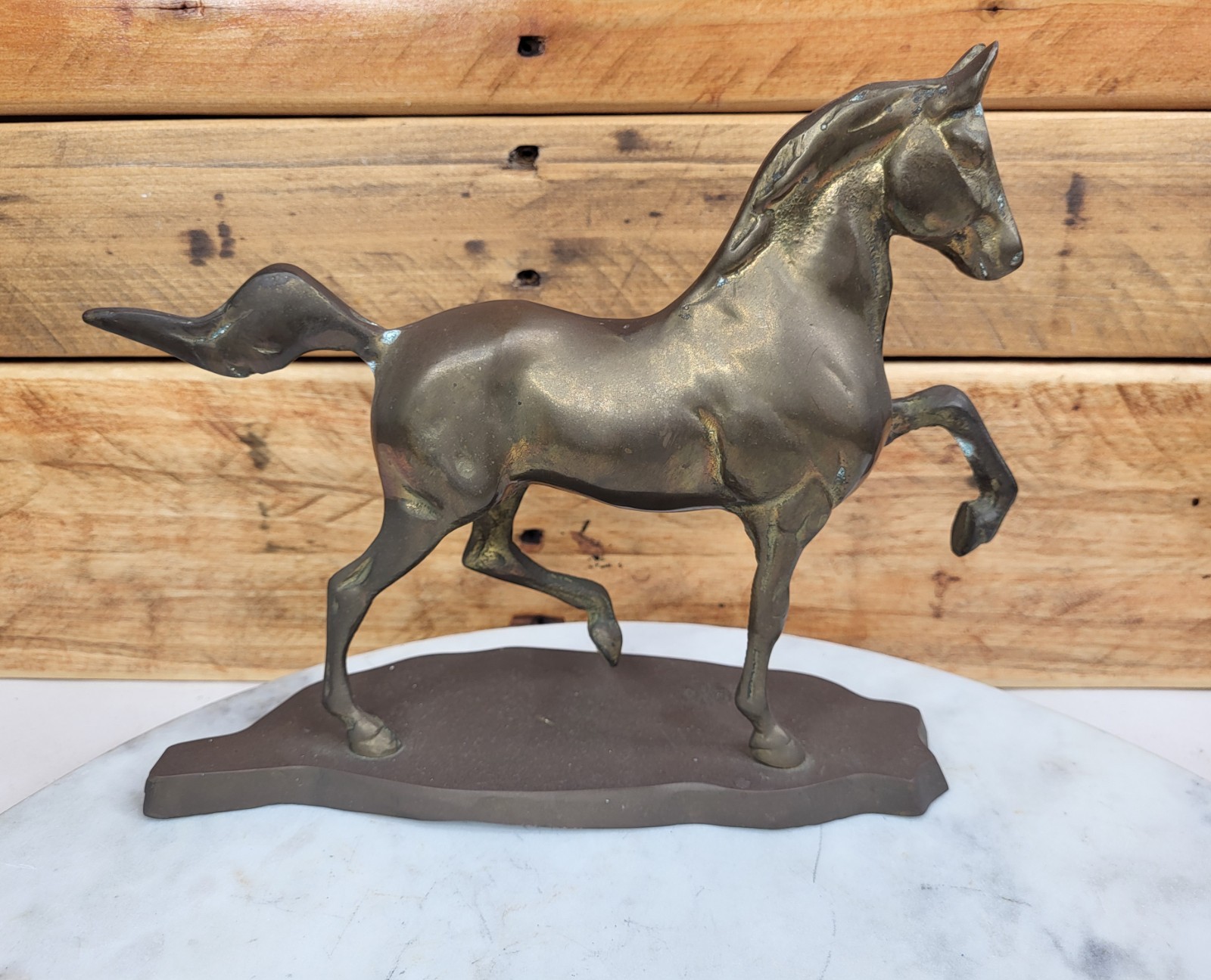 Vintage Brass Horse Statue Price Products Bellnar N.J.