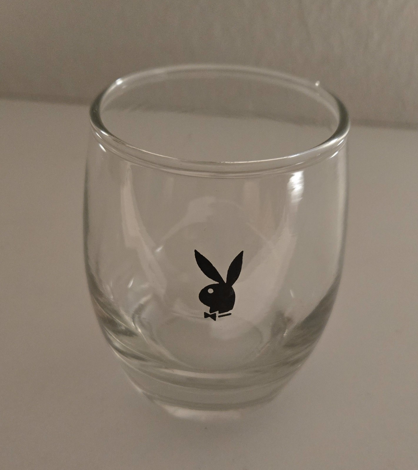 Vintage Playboy “lowball” Whiskey Drinking Glasses Barware 