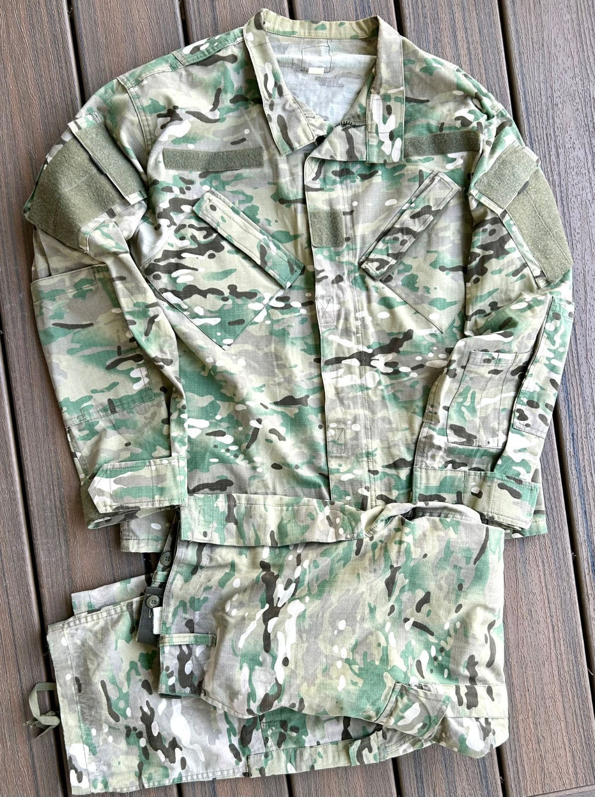 ID\'d Rare Georgian Army Multicam Combat Uniform Set Shirt Pants L-R MOD Label ID\'d Rare Georgian Army Multicam Combat Uniform Set Shirt Pants L-R MOD Label