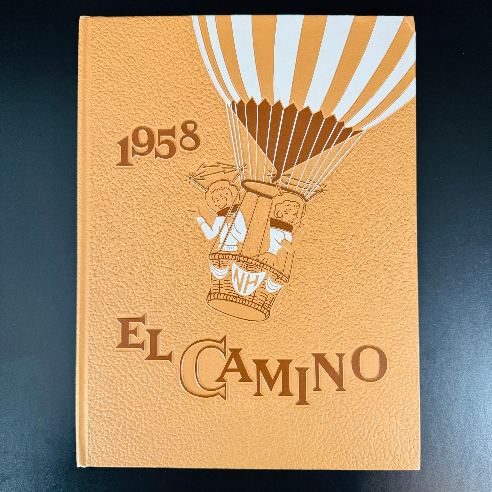 Vintage 1958 El Camino North Hollywood High School Yearbook Signed Hollywood Era